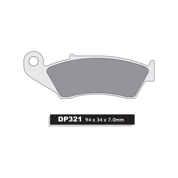 DP Brakes Brake pads standard dp321